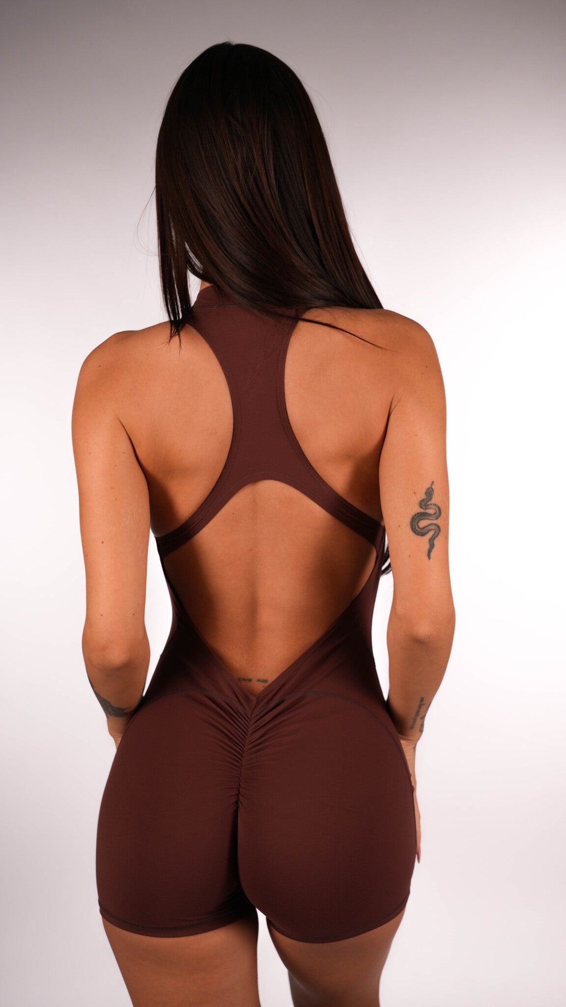 Tutina Jumpsuit PRO FIT YOGAMMA 🍑 Marrone