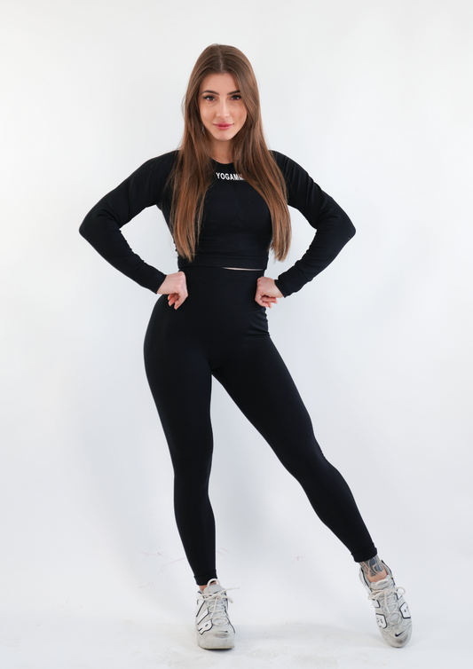 LEGGINGS PUSH UP YOGAMMA™  NERO 🍑